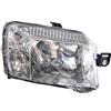 Olsa Proiettore faro anteriore destro Fiat Panda 2004-2012 attacco giallo bianco unificato