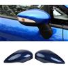 Serenophile Copri-specchietto laterale scuro blu per Ford Fiesta MK7 2008-2017, copertura in plastica per sostituzione diretta, coppia sinistra e destra