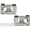 Johns Fari alogeni adatti per Fiat Ducato 280 1984-1990 Set H4 Sinistra Destra