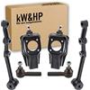 kW&HP KIT 6PZ BRACCI BRACCETTI SOSPENSIONE E TESTINE STERZO ANTERIORI PER PANDA (141) 1° SERIE 4x4
