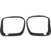 Qqmora Rivestimento del Coperchio del Paraurti Posteriore, Rivestimento per Tubo Posteriore Elegante Aggiunge Look Aggiornato per X5 E53 2000-2006