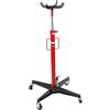 ECUTEE Sollevatore Idraulico da Fossa Carichi Fino a 500 KG, Altezza Regolabile da 113-186 cm Jack di Trasmissione, Hydraulic Telescopic Transmission Jack con Ruote e Pedale per il Pompaggio