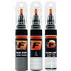 F FIRANTO FIRANTO Kit Riparazione Vernice Auto per RAL 7016 Anthrazitgrau - Set rimuovi Graffi per Vernice Auto 3in1-15ml Primer, Pennarello ritocchi Vernice, Vernice lucidante