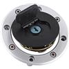 Akozon Tappo serbatoio moto, tappo serbatoio carburante con 2 chiavi per GSX-R600 GSX-R750 GS500 GSXR1300