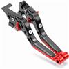 OIAJDSAD Freno Frizione Leve Moto Per CFMOTO 300NK 300 NK ABS NK300 2017-2021 2022 Moto Regolabile Allungabile Pieghevole Leve Freno Frizione(6)