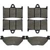 OKDJX Accessori per moto Pastiglie Freno Anteriore E Posteriore Moto Per Yamaha XP530 Tmax Black T Max XP 530 DX SX 2012 2013 2014 2015 2016 2017 2018(2 pairs Front and 1 pair Rear)