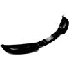 ZHANGZHENGYAO Alette Spoiler per Auto Per BMW Serie 3 E92 E93 2006 2007 2008 2009 2010 2011 2012 2013 Spoiler Anteriore Versione Inferiore Con Base A Lama Splitter(Glossy Black)