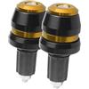 BMLGPGBCDW Per Ducati Per Monster 696 600 937 620 797 795 Per Hypermotard 950 698 Tappo Di Bilanciamento Manubrio Moto Da 7/8 22mm Tappo terminale cappuccio manubrio(D'oro)