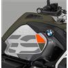 AZgraphishop KIT ADESIVI GS PER LATERALI BMW R 1200 GS ADV 2014-2018 AD-GS-BIG (Olive Green)