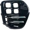 WQSDFGK Copri Griglia Fendinebbia Compatibile Con Kia Per Sportage GT MK4 2016 2017 2018 Auto Frront Paraurti Copertura Della Luce Di Nebbia Griglia Faro Ombra Accessori Telaio