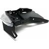 Dnhqknog Portatarga Moto Per BMW R Per NINE T 2014-2021 Kit Di Supporto Per Targa Luce Di Segnalazione A LED Parafango Posteriore Eliminatore(Clear)