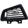 Viviance LHD RHD Anteriore Centrale Sinistra Destra Posteriore Condizionatore Nero e Cromato Air Vent Griglia Pannello di Uscita compatibile con BMW F10 F11 F18 2010-2016 - LHD Black Left