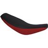 Moto Discovery Coprisella compatibile con Suzuki DR 125 2008-2014 nero/rosso (B)