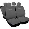 Rebeca Shop COPRISEDILI PER AUTO COMPATIBILI CON 500 MADE IN ITALY SET IN VARI COLORI (Grigio Chiaro)