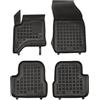 MTM Tappetini Gomma per Fiat 600 Hybrid 2024- Design a Vaschetta, su Misura con Bordi Rialzati cod. 3D 13067