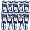 Ruiandsion T5 Lampadina LED 12V Rosso Cruscotto Cuneo Base Dash Luci per Auto Interni Strumento Indicatore Aria Condizionata Luci 10Pcs