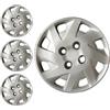 W-Parts SERIE 4 BORCHIE - 4 COPRICERCHI COPPE RUOTA 13 PER FIAT PANDA 07->