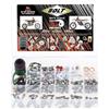 Generico Kit di bulloni e viti compatibili con KTM Sx Exc 85-125 - 150 dal 2002 in poi set completo per plastiche e carene