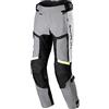 Alpinestars Bogota Pro Drystar 4 Seasons pantaloni tessili moto impermeabili, grigio/giallo, M