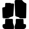 Kovvar Tappetini per Auto in Gomma Duogrip adatti per Peugeot 207 2006-2015 - Versione: CC Coupé/Cabrio - Serie: DuoGrip Gomma