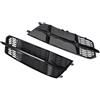 Artudatech Griglia paraurti Anteriore Front Bumper Lower Grille Fit for Audi A6 C7 S-Line 2016-2018 Matt Black (No Logo)
