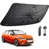 BIBIBO Compatibile con Opel Corsa E/F 2020-2024 2025 Parasole Coperture Parabrezza Parasole Anteriore Parabrezza Parabrezza Auto Parasole Corsa F Accessori