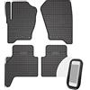 moto-MOLTICO Tappetini in gomma per auto, set da 4 pezzi, adatti per Land Rover Range Rover Sport I 2005-2012