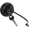 HpLive Tappo serbatoio carburante con serratura e 2 chiavi, per Fiat 500, per Grande Punto, per Evo, per Punto Mk3, sostituisce l'OEM 71802520