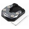 BBIGTIFWX Piastra di Estensione Cavalletto Laterale Per HONDA SH125 SH150 SH300 SH350 SH 125 300 150 350 2003-2025 per Moto(Titanium-SH)