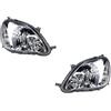 Johns Faro alogeno HSW per Toyota Yaris P10 03-06 H4 Set Sinistra Destra