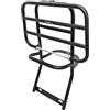 Generico Portapacchi Posteriore Nero Compatibile con Vespa PX 125 150 200 LML Arcobaleno a Ribaltina