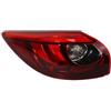 PNKBCINKV Fari Posteriori Auto Per Mazda Cx-5 2016 Gruppo Fanale Posteriore MA2804119 Accessori Auto A LED Lampada Di Retromarcia Arresto Del Freno Fanali Posteriori Rimorchio(Sinistra)