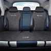 FDAIUN per BYD Atto 3 Yuan 2022 2023 Coprisedili anteriori e posteriori per auto in seta antiscivolo traspiranti 7 pezzi blu navy