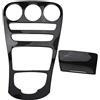 camister Abs Centro Console Pannello Decorazione Copertura 2 Pz Per C Classe W205/Glc X253 Colore Fibra di Carbonio
