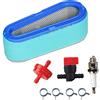 Carkio Pinze di Ricambio per Filtro del Carburante, con Candela di accensione, per Motore Verticale Briggs & Stratton 194702 195702 197702 28A702 28B702 28B702 28B707 8,5 CV, 11,5 CV