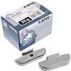 STIX Pesi di Equilibratura a Clip 35g Fe/S per Cerchi in Acciaio, 50 Pezzi | Per officina auto, contrappesi per ruote, montaggio semplice, in acciaio robusto, indicazione precisa del peso