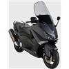 4moto Parabrezza scooter alta protezione (+ 10 centimetri alto 65 centimetri) compatibile con TMAX 530 2012-2016 chiaro prodotto da Ermax