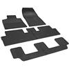 Fabbri 3 di Fabbri Marco & C snc 900477-900460 - Tappetini su Misura per Auto in gomma Antiscivolo Compatibile con C4 Grand Picasso II 7 posti dal 2013-2018, Grand C4 SpaceTourer dal 2018-