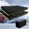 ACESOME ㅤ Acesome, custodia per batteria autoadesiva, 18 x 102 cm, protezione invernale per batteria, protezione dal freddo, set di isolamento della batteria, per auto, camion, barche (1, 18 cm x 150 cm)