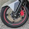 labelbike - Adesivi Strisce Moto Cerchi Ruote Kit Protezioni Scooter compatibili con XCITING 300-400 - 500 KYMCO
