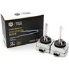 QSPCARS Lampadine Xenon D1S di Ricambio Auto Luce Bianca Potente 6000K Sostituzione Luci Xenon di Serie