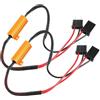 Klanata Resistenze di Carico LED H7 da 2 Pezzi, Moduli AntiHyper Flash 12V 50W 8Ohm per Fari