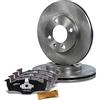 ATEC Germany Set freni asse anteriore incl. dischi freno Ø 239 mm ventilati | Compatibile con: SEAT CORDOBA, CORDOBA Vario, IBIZA II, TOLEDO I, VW GOLF III, GOLF III Variant, POLO III CLASSIC