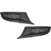 EASYSHOP24H Set 2 Griglia Tappo Paraurti Anteriore Sinistra Destra Compatibile Per Polo 6R da 2009 a 2013 Cornice Mostrina Inferiore Copertura Fendinebbia Sinistro Destro