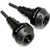 POSUNSA Tamponi paramotore Adatto For Yamaha MT-09 MT09 2015-2025 Moto CNC Protezione Anticaduta Telaio Slider Carenatura Protezione Anticaduta Cursore di scarico(Black)