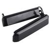Segrehy Set di maniglie per porta esterna auto, durevole, nero opaco, anteriore sinistro, ricambio per D21 Hardbody Pickup Pathfinder 1986 1997, coppia di plastica NI1310102 NI1311102