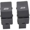 SJBEUA Interruttore Alzacristallo Interruttore Alzacristalli Elettrico 2X Per VW Polo Hatchback 6N2 Per Seat Arosa Cordoba 1999-2002 6X0 959 855B 6X0959855B Pulsanti Finestrino(2Piece Button)