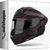 MOTOTOPGUN AIROH MATRYX SENTINEL RED MATT L