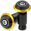 CXEPI Ø22mm (7/8) Contrappesi per manubrio,Set Moto Manubrio Blocco Manopole Tappo Alluminio universali Tappi Manubrio Mtb Bici