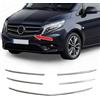 Modifycar Listelli per griglia validi per Mercedes Vito W447 | 2020-2024 (1° Facelift) Moldura cromata in acciaio inossidabile Embellecedor cromo frontal Tiras cromadas de radiador